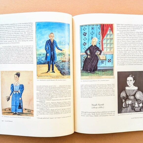 American Folk Portraits, NY Graphic Society, 1981 1st edition, LIKE NEW - Picture 4 of 8